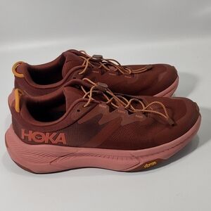 Hoka One One Transport Smoky Quartz Vibram Sneaker Trail Walk Women's Size 8.5